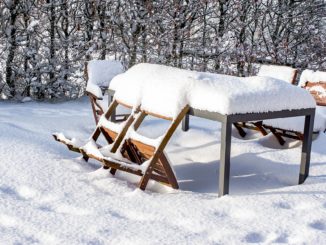 Gartenmöbel Winter